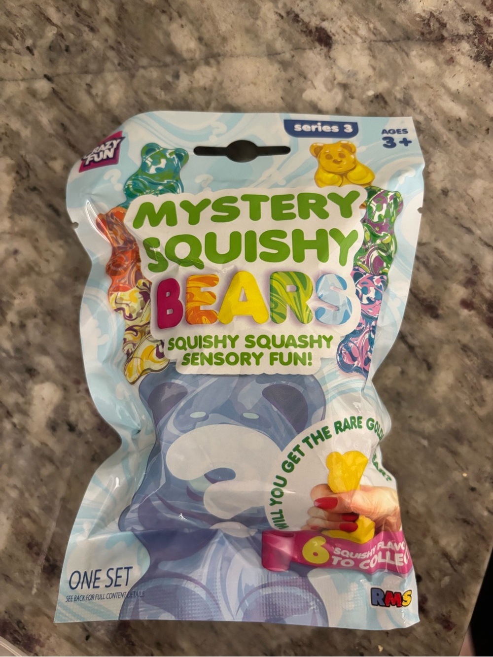 RMS Mystery Squishy Bear Blind Bag Squishy